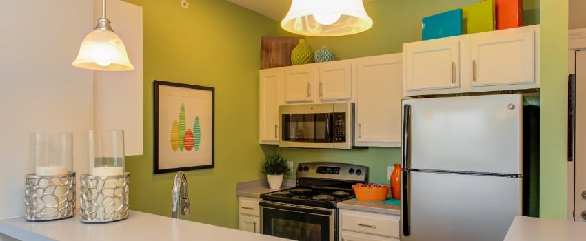 Kitchen in a Indianapolis apartment